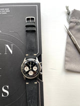 Rios1913 vintage læderrem, sort - Pris: 350kr